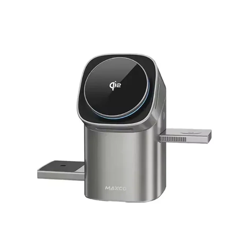 Maxco MW15 Geometry Qi2 3 in 1 Magsafe Wireless Charger - 15W | ShopCart